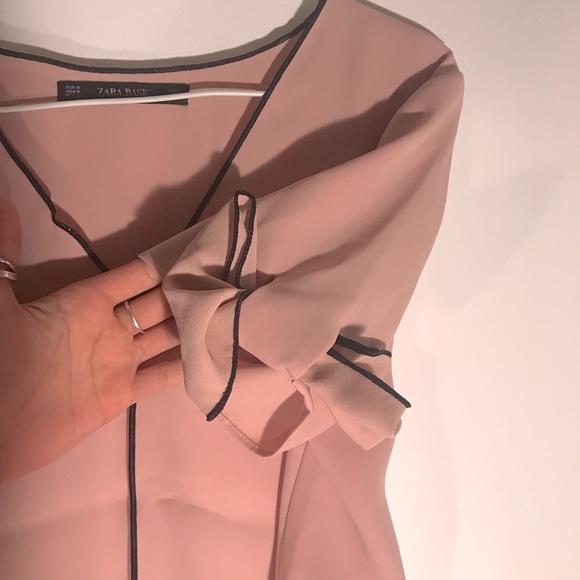 Zara Medium Dusty Pink Blouse - Mediun - Picture 3 of 4